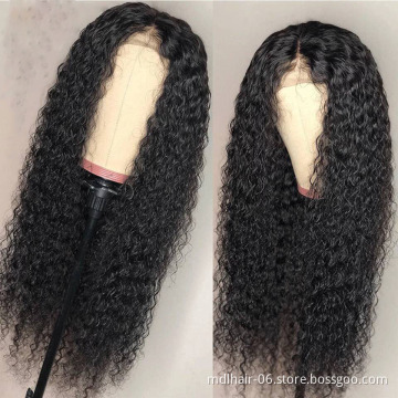 9A Grade Virgin Hair Wholesale Kinky Curly Lace Front Wigs 13x6 Human Hair HD Lace Front Wigs